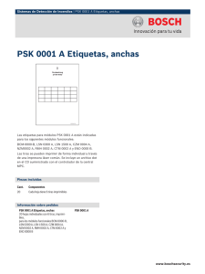 PSK 0001 A Etiquetas, anchas