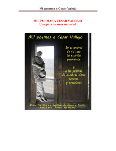 Mil poemas a Cesar Vallejo