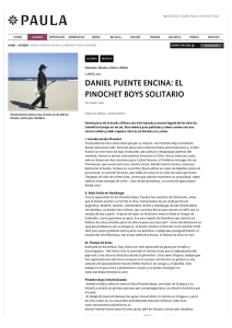 DANIEL PUENTE ENCINA: EL PINOCHET BOYS SOLITARIO