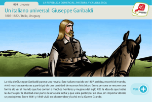 Un italiano universal: Giuseppe Garibaldi