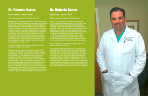 Dr. Roberto García Dr. Roberto García