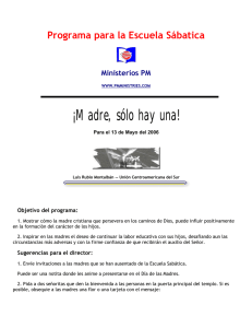 Programa PDF - Ministerios PM