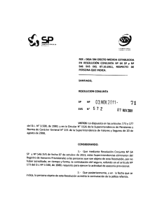 REF.: DEIA SIN EFECTO MEDIDA ESTABLECIDA EN