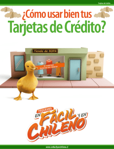 Tarjetas de Credito - En Fácil y en Chileno