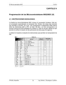 Programacion del Microcontrolador II