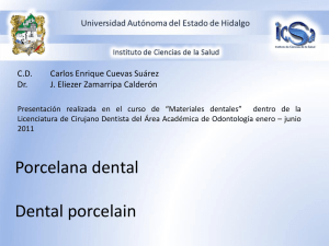 Porcelana dental Dental porcelain