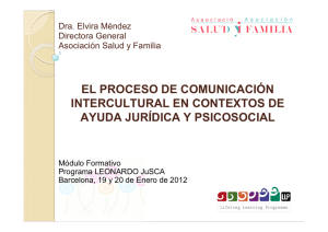 Presentación Dra. Elvira Méndez