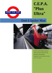 Spider Man - Centro de EPA Plus Ultra