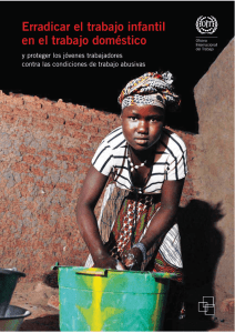 Erradicar el trabajo infantil en el trabajo doméstico