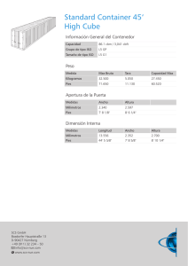 Standard Container 45` High Cube