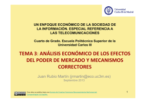 tema 3: análisis económico de los efectos del poder - OCW