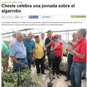 Cheste celebra una jornada sobre el algarrobo