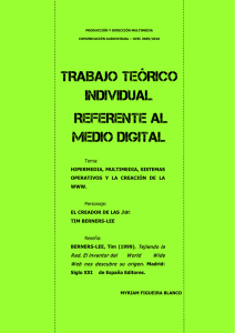 TRABAJO TEÓRICO INDIVIDUAL REFERENTE AL MEDIO DIGITAL