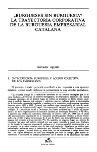 ¿Burgueses sin burguesía? La trayectoria corporativa de la