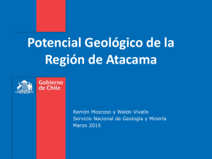 Potencial Geológico Región Atacama - R. Moscoso