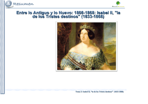 Isabel II, "la de los Tristes destinos" (1833-1868)