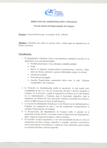 Contrataciones Menores - Ministerio de Comercio e Industrias
