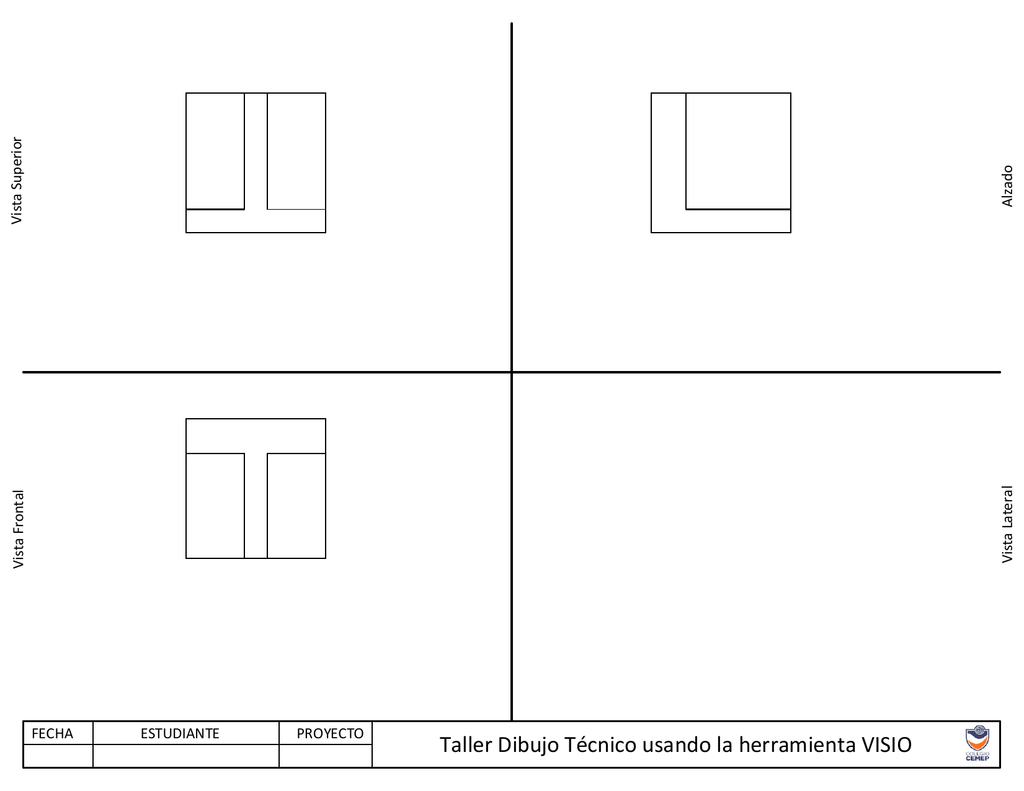 Taller Dibujo Tecnico Usando La Herramienta Visio