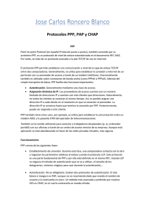 Protocolos PPP, PAP y CHAP