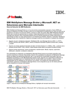 IBM WebSphere Message Broker y Microsoft .NET
