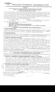 Page 1 Dirección Nacional de Aeronáutica Civil ANEXO IV Acta de