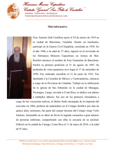 Hermanos Menores Capuchinos Custodia General “San Félix de