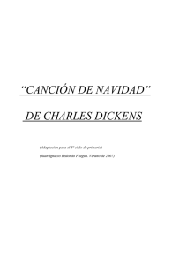 “CANCIÓN DE NAVIDAD” DE CHARLES DICKENS