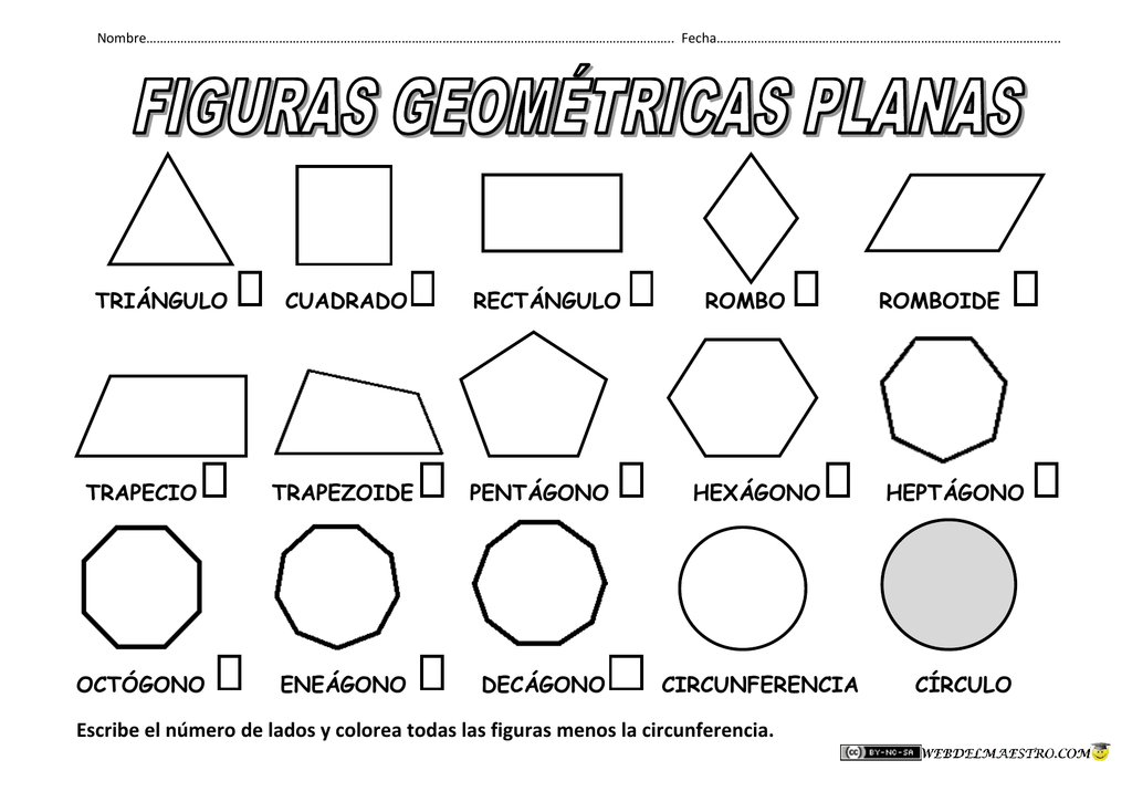 Descarga Figuras Geometricas Planas Para