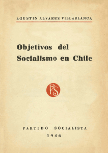 Objetivos del Socialismo en Chile