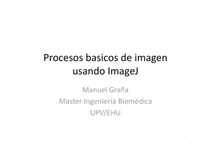 Procesos basicos de imagen usando ImageJ