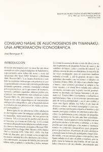 consumo nasal de alucinogenos en tiwanaku