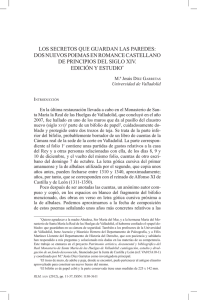 LOS SECRETOS qUE GUARDAN LAS PAREDES: DOS NUEVOS