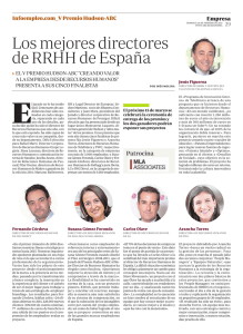Los mejores directores de RRHH de España