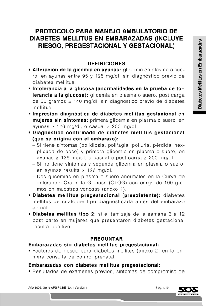 protocolos de manejo de la diabetes protocolos de manejo de la diabetes