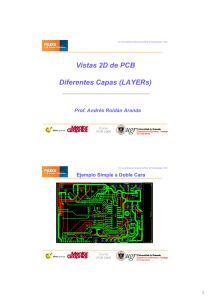 Vistas 2D de PCB Diferentes Capas (LAYERs)