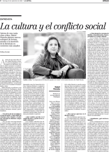 La cultura y el conflicto social