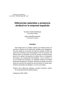 ESTADSTICA ESPAOLA - Instituto Nacional de Estadistica.