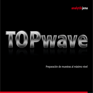 foleto TOPwave - Analytik Jena AG
