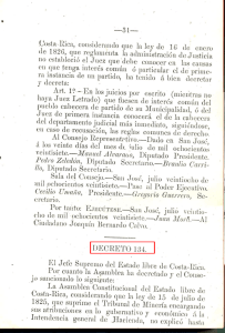 Costa—Rica, considerando que la ley de 16 de enero de 1826, que