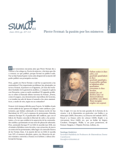 Pierre Fermat: la pasión por los números
