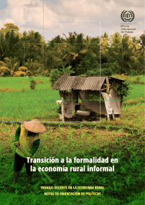 Transicion a la formalidad en la economia rural informal  pdf
