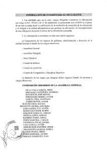 Declaración de transparencia - Gobierno Abierto de Navarra