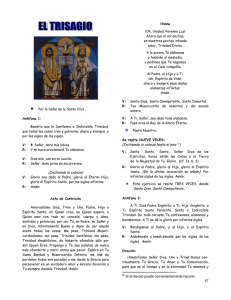 El Trisagio - Apariciones de Jesús y María