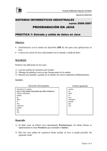 programación en java - ingeniería de sistemas y automática