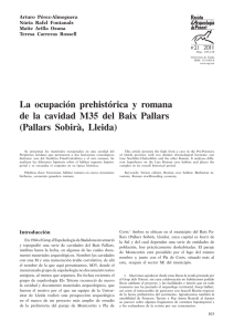 Pallars Sobirà, Lleida - Revista d`Arqueologia de Ponent