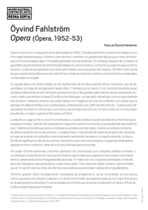 Opera - Museo Reina Sofía