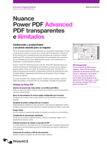 Nuance Power PDF Advanced PDF transparentes e