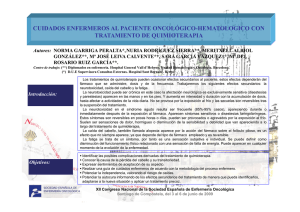 Diapositiva 1 - Sociedad Española de Enfermería Oncológica