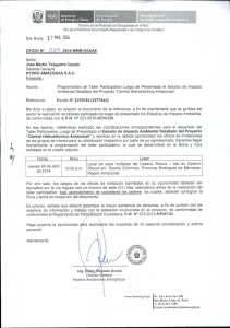 Oficio N°529-2014-MEM-AAE - Ministerio de Energía y Minas