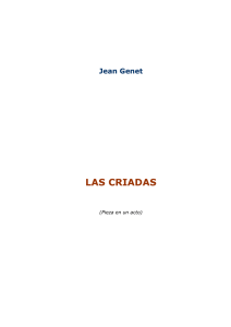 Genet, Jean - Las criadas